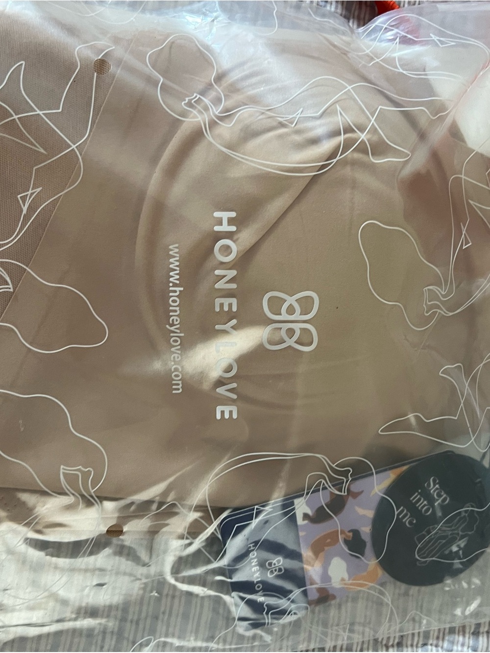 Honeylove Sand LiftWear Tank Bodysuit